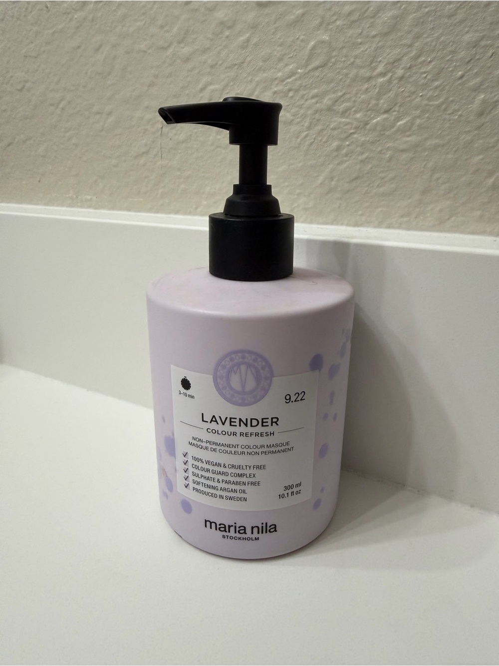 Maria Nela lavender colour refresh masque Used